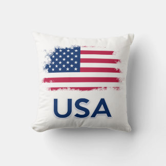 Amerikaanse vlag kussen