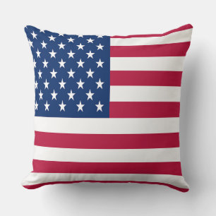 Amerikaanse vlag kussen