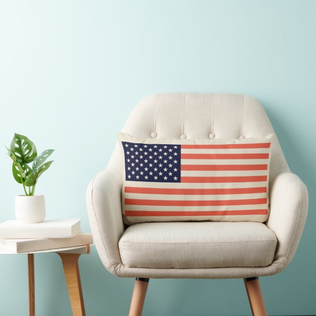 Amerikaanse vlag kussen (Stoel)