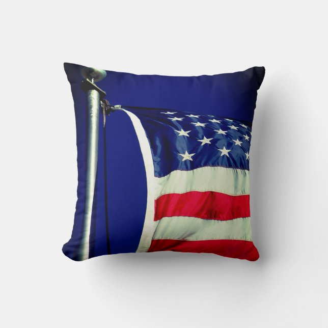 Amerikaanse vlag kussen (Voorkant)