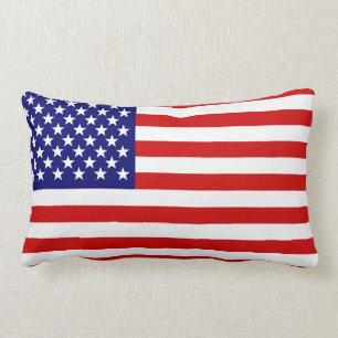 Amerikaanse vlag kussen