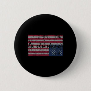 Amerikaanse vlag La Resistance weerstaan ondersteb Ronde Button 5,7 Cm