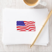 Amerikaanse vlag labels (Insitu)