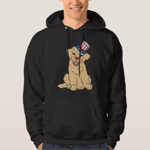 Amerikaanse vlag Labrador Hoodie