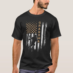 Amerikaanse vlag Lacrosse Grandma S.A. T-shirt