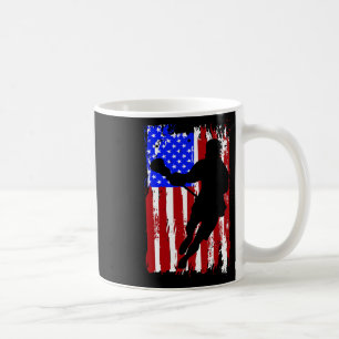  Amerikaanse vlag Lacrosse Koffiemok
