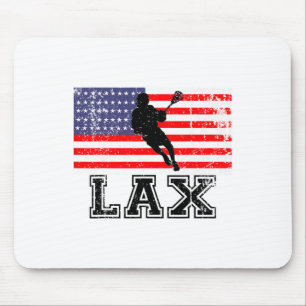 Amerikaanse vlag Lacrosse Lax Muismat