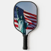 Amerikaanse vlag, Lady Liberty Pickleball Paddle (Achterkant)