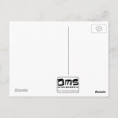 amerikaanse vlag , lang moge het door de golven lo briefkaart (Achterkant)