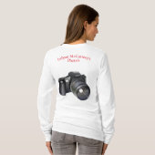 Amerikaanse vlag lange hoes T-Shirt (Achterkant volledig)