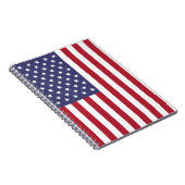 Amerikaanse vlag-laptop notitieboek (Rechterzijde)