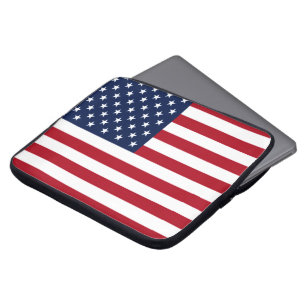 Amerikaanse vlag laptop sleeve