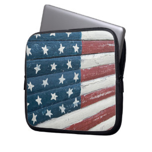 Amerikaanse vlag laptop sleeve