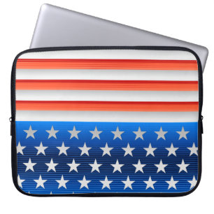 Amerikaanse vlag laptop sleeve