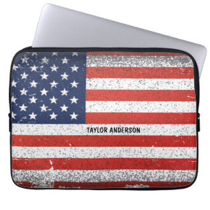  Amerikaanse vlag Laptop Sleeve