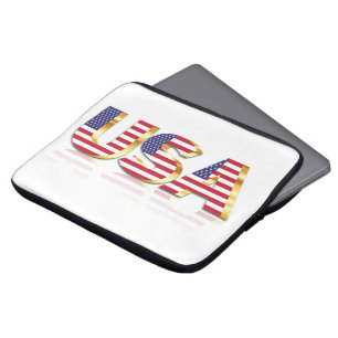 Amerikaanse vlag Laptop Sleeve Verenigde Staten va