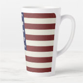 Amerikaanse vlag latte mok (Rechts)