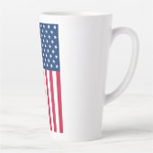 Amerikaanse vlag latte Mok (Rechts)