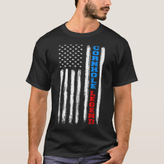 Amerikaanse vlag Legend Champion Bean Ba T-shirt