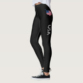 Amerikaanse vlag leggings (Links)