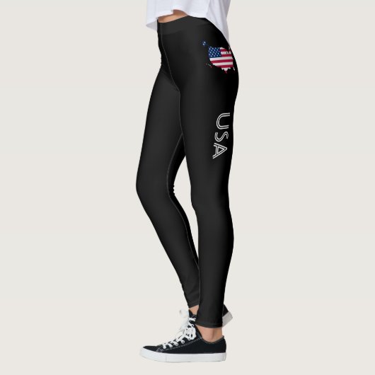 Amerikaanse vlag leggings (Links)