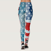 Amerikaanse vlag leggings (Achterkant)