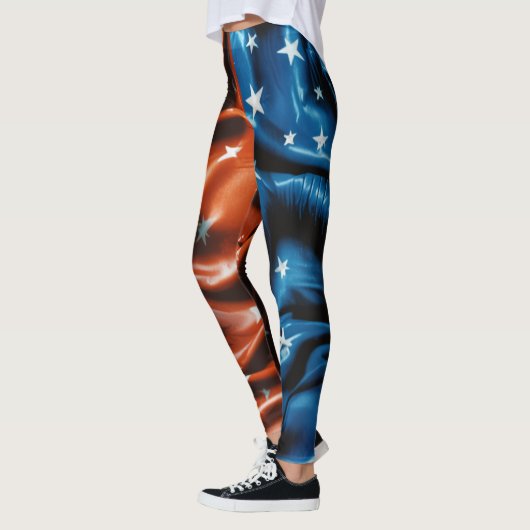 Amerikaanse vlag leggings (Links)