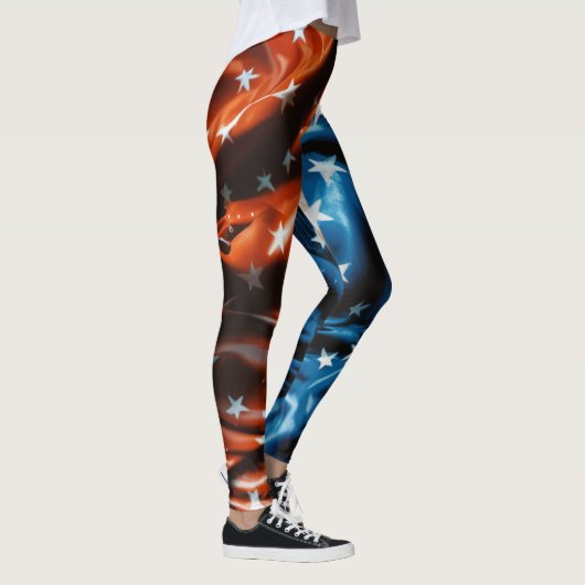 Amerikaanse vlag leggings (Rechts)