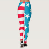 Amerikaanse vlag leggings (Achterkant)