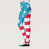 Amerikaanse vlag leggings (Links)