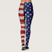 Amerikaanse vlag! leggings (Achterkant)