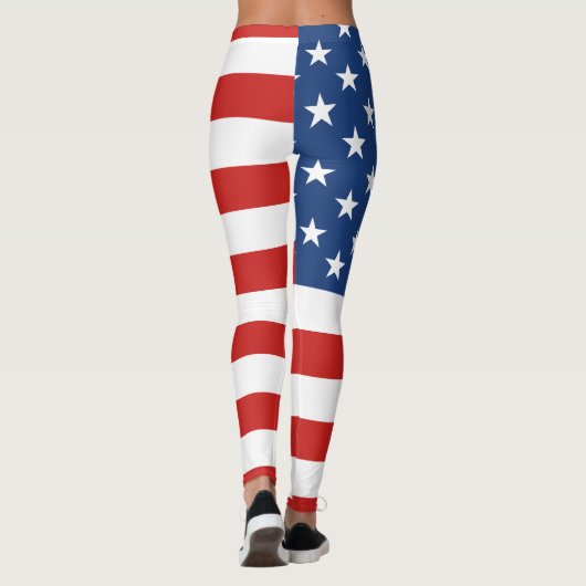 Amerikaanse vlag leggings (Achterkant)