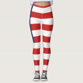 Amerikaanse vlag leggings (Voorkant)