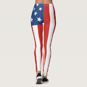 Amerikaanse vlag leggings (Achterkant)
