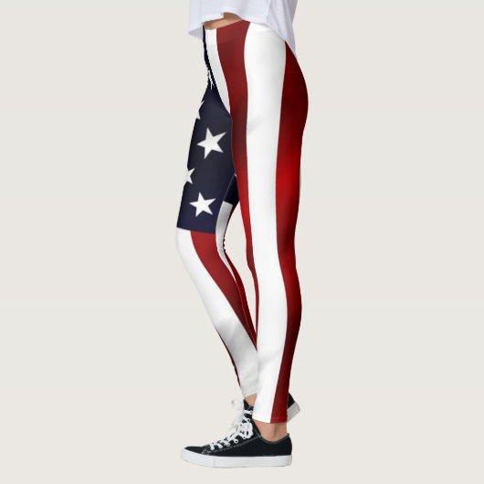 Amerikaanse vlag leggings (Links)