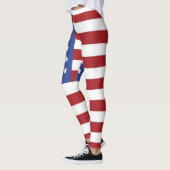 Amerikaanse vlag leggings (Links)
