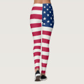 Amerikaanse vlag leggings (Achterkant)