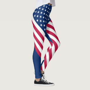 Amerikaanse vlag leggings