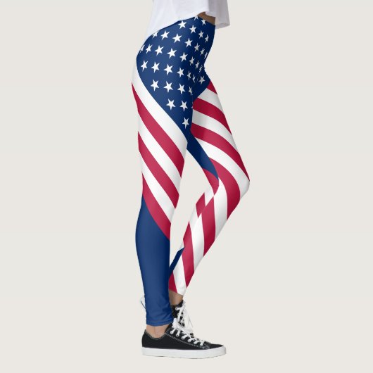 Amerikaanse vlag leggings (Rechts)
