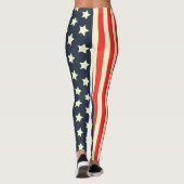 Amerikaanse vlag leggings (Achterkant)