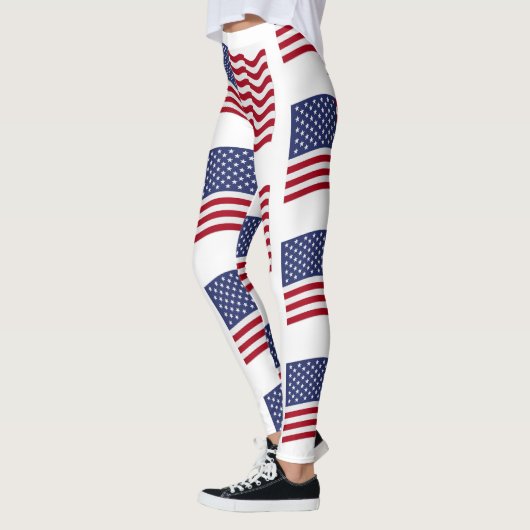 Amerikaanse vlag leggings (Links)