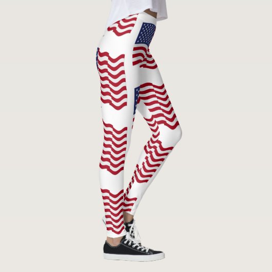 Amerikaanse vlag leggings (Rechts)