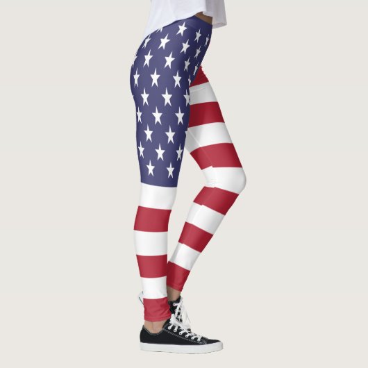 Amerikaanse vlag leggings (Rechts)