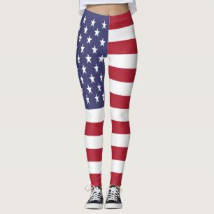 Amerikaanse vlag leggings