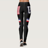 Amerikaanse vlag leggings (Achterkant)