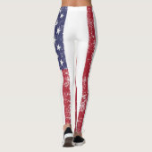 Amerikaanse vlag leggings (Achterkant)