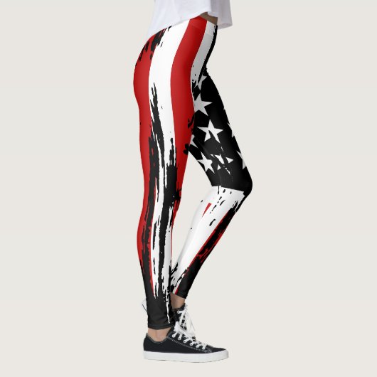Amerikaanse vlag Leggings (Rechts)