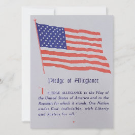 - amerikaanse vlag - legitimering feestdagenkaart