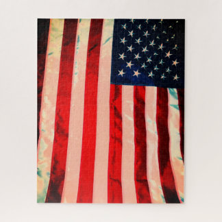 Amerikaanse vlag legpuzzel