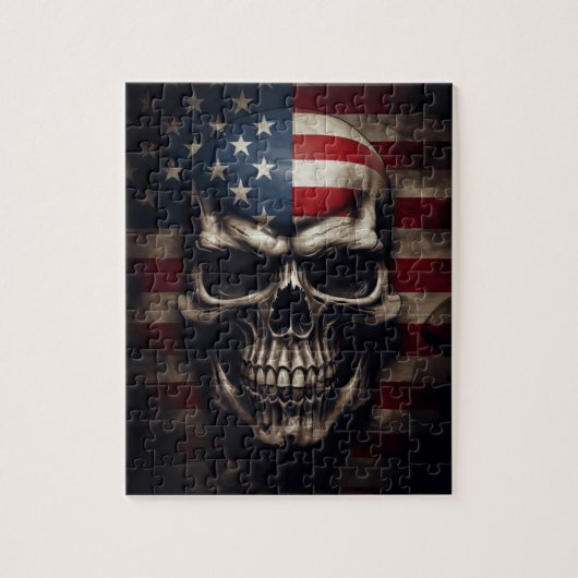 Amerikaanse vlag legpuzzel (Verticaal)